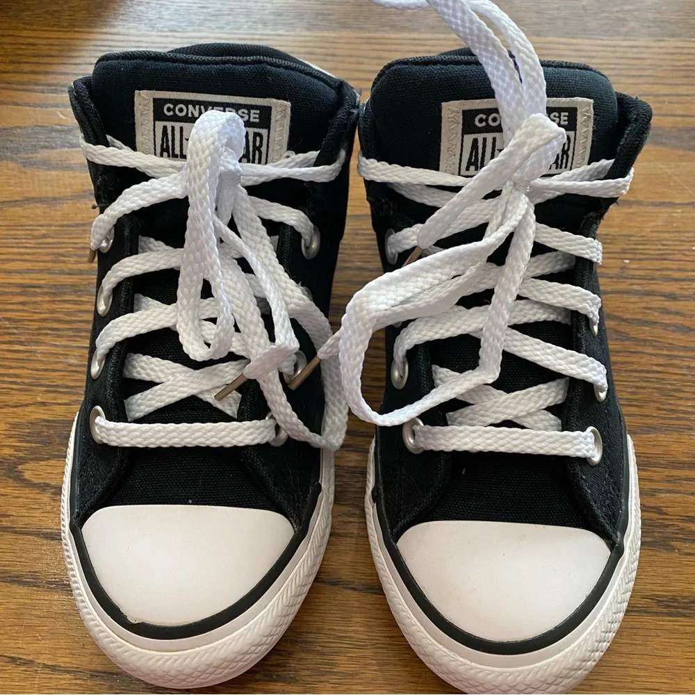 Converse Chuck Taylor All Star High Top Sneakers Black Gray Camo